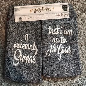 Harry Potter Sole Sayings Socks
